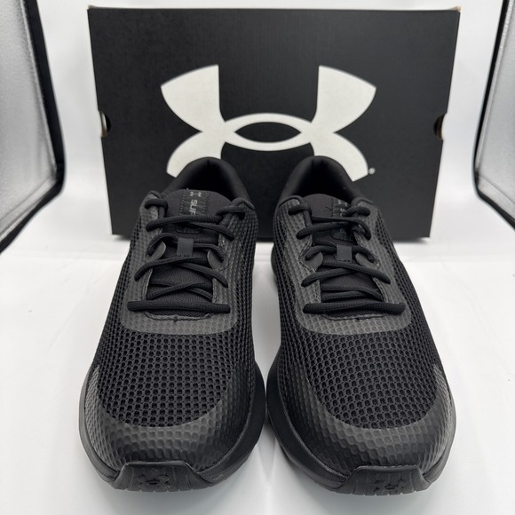 Under Armour Surge 3 Men\'s 11 Black Mesh Athletic Sneakers Running Jogging Shoes main image 6